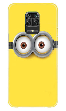 Minions Mobile Back Case for Xiaomi Redmi Note 9 Pro Max  (Design - 128)