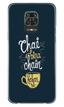 Chai Bina Chain Kahan Mobile Back Case for Xiaomi Redmi Note 9 Pro Max  (Design - 144)