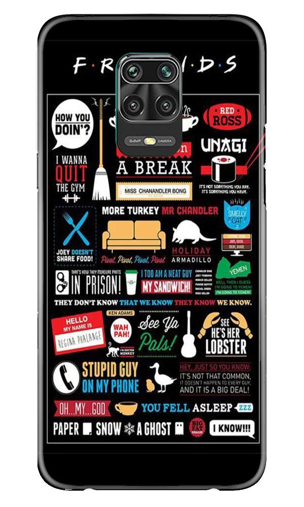 Friends Case for Xiaomi Redmi Note 9 Pro  (Design - 145)