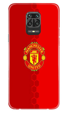 Manchester United Mobile Back Case for Xiaomi Redmi Note 9 Pro Max  (Design - 157)