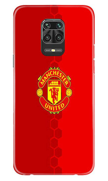 Manchester United Mobile Back Case for Xiaomi Redmi Note 9 Pro  (Design - 157)