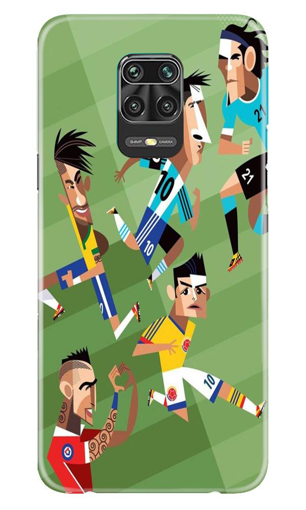 Football Case for Xiaomi Redmi Note 9 Pro Max  (Design - 166)