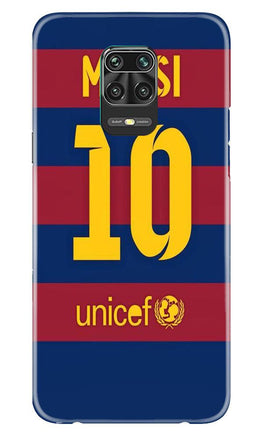 Messi Case for Xiaomi Redmi Note 9 Pro(Design - 172)