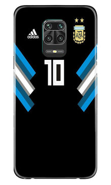 Argentina Mobile Back Case for Xiaomi Redmi Note 9 Pro Max  (Design - 173)