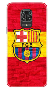 FCB Football Mobile Back Case for Xiaomi Redmi Note 9 Pro  (Design - 174)