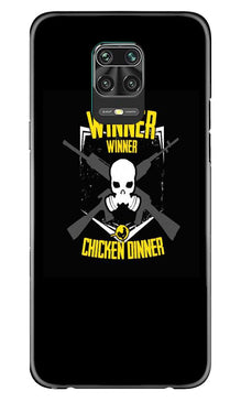 Winner Winner Chicken Dinner Mobile Back Case for Xiaomi Redmi Note 9 Pro  (Design - 178)