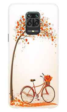 Bicycle Mobile Back Case for Xiaomi Redmi Note 9 Pro (Design - 192)