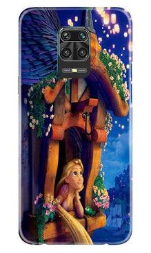 Cute Girl Mobile Back Case for Xiaomi Redmi Note 9 Pro Max (Design - 198)