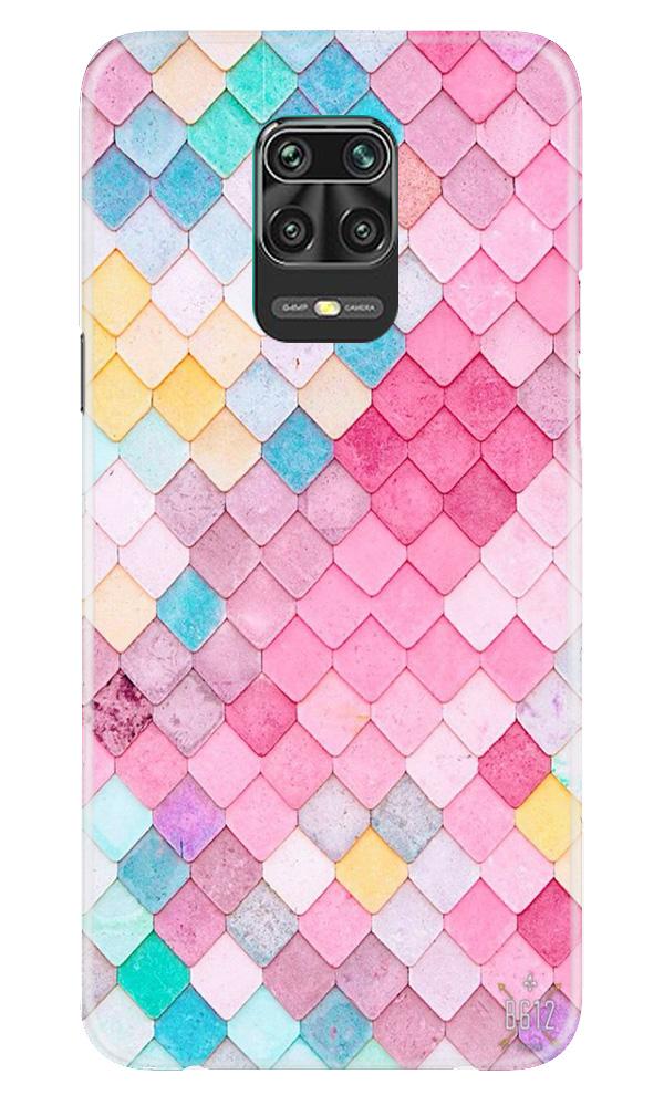 Pink Pattern Case for Xiaomi Redmi Note 9 Pro Max (Design No. 215)