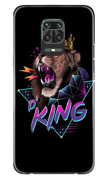 Lion King Mobile Back Case for Xiaomi Redmi Note 9 Pro (Design - 219)