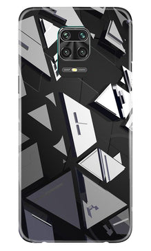 Modern Art Mobile Back Case for Xiaomi Redmi Note 9 Pro Max (Design - 230)