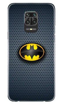 Batman Mobile Back Case for Xiaomi Redmi Note 9 Pro (Design - 244)