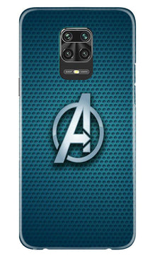 Avengers Mobile Back Case for Xiaomi Redmi Note 9 Pro (Design - 246)