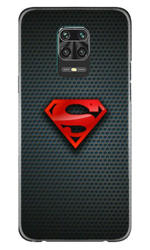 Superman Mobile Back Case for Xiaomi Redmi Note 9 Pro (Design - 247)