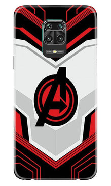 Avengers2 Mobile Back Case for Xiaomi Redmi Note 9 Pro Max (Design - 255)