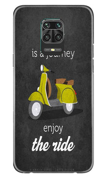 Life is a Journey Mobile Back Case for Xiaomi Redmi Note 9 Pro Max (Design - 261)