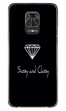 Sassy and Classy Mobile Back Case for Xiaomi Redmi Note 9 Pro (Design - 264)