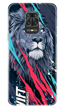 Lion Mobile Back Case for Xiaomi Redmi Note 9 Pro Max (Design - 278)