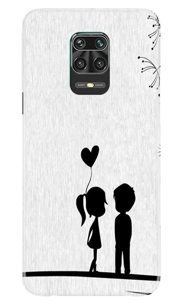 Cute Kid Couple Case for Xiaomi Redmi Note 9 Pro (Design No. 283)