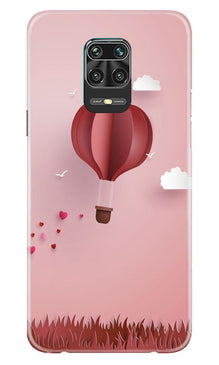 Parachute Mobile Back Case for Xiaomi Redmi Note 9 Pro (Design - 286)