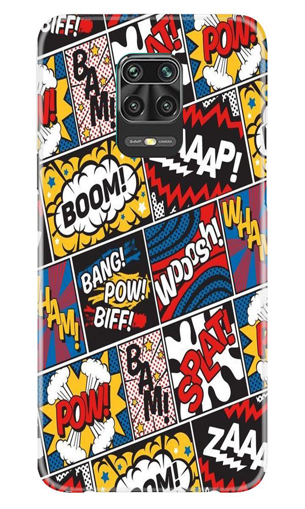 Boom Mobile Back Case for Xiaomi Redmi Note 9 Pro  (Design - 302)