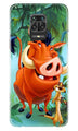Timon and Pumbaa Mobile Back Case for Xiaomi Redmi Note 9 Pro  (Design - 305)