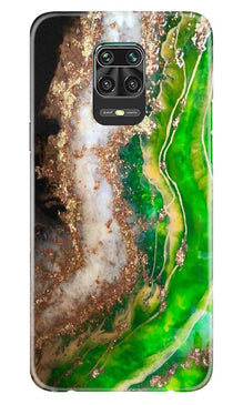 Marble Texture Mobile Back Case for Xiaomi Redmi Note 9 Pro  (Design - 307)