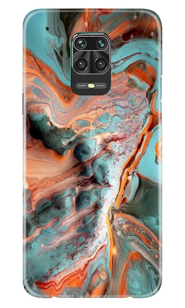Marble Texture Mobile Back Case for Xiaomi Redmi Note 9 Pro  (Design - 309)