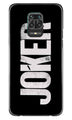 Joker Mobile Back Case for Xiaomi Redmi Note 9 Pro Max (Design - 327)