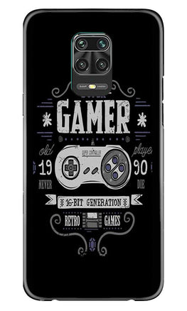 Gamer Mobile Back Case for Xiaomi Redmi Note 9 Pro(Design - 330)