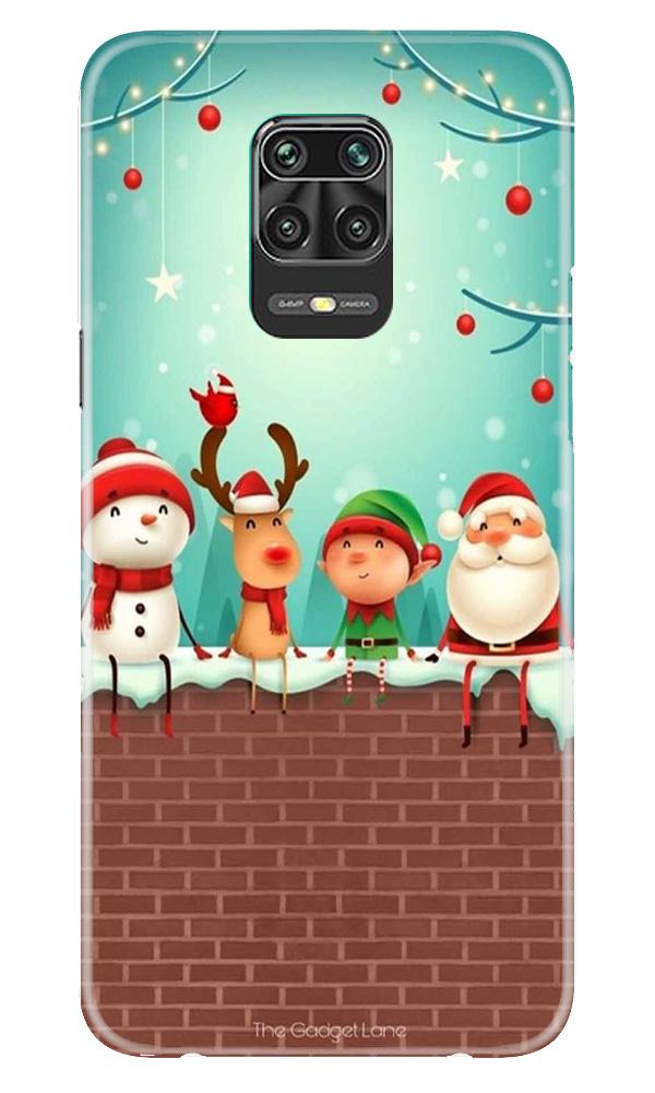 Santa Claus Mobile Back Case for Xiaomi Redmi Note 9 Pro(Design - 334)