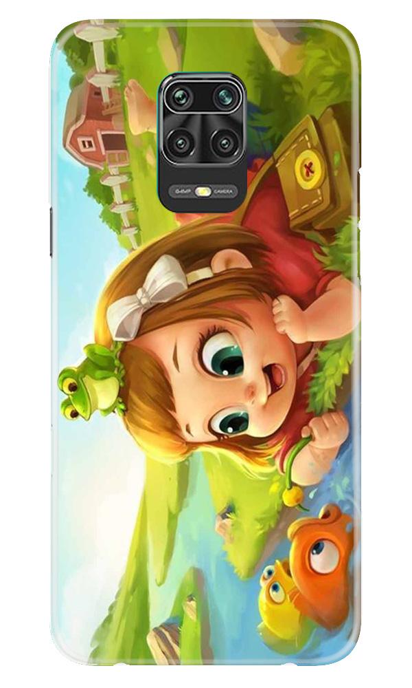 Baby Girl Mobile Back Case for Xiaomi Redmi Note 9 Pro Max (Design - 339)