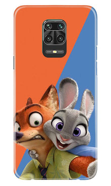 Cartoon Mobile Back Case for Xiaomi Redmi Note 9 Pro  (Design - 346)