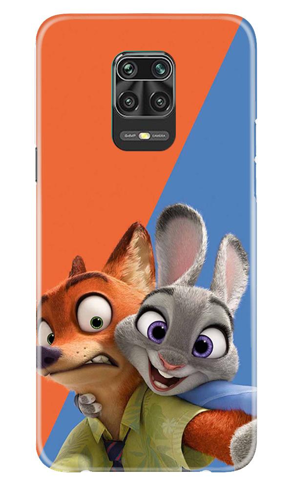 Cartoon Mobile Back Case for Xiaomi Redmi Note 9 Pro Max (Design - 346)