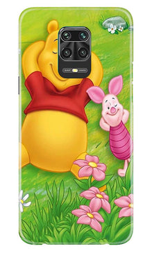 Winnie The Pooh Mobile Back Case for Xiaomi Redmi Note 9 Pro  (Design - 348)