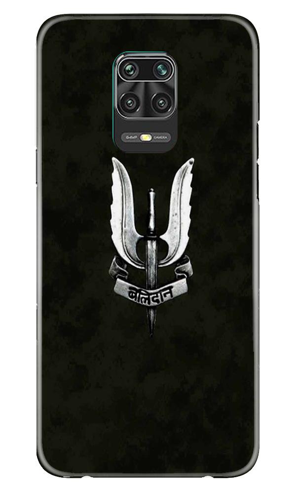 Balidaan Mobile Back Case for Xiaomi Redmi Note 9 Pro  (Design - 355)