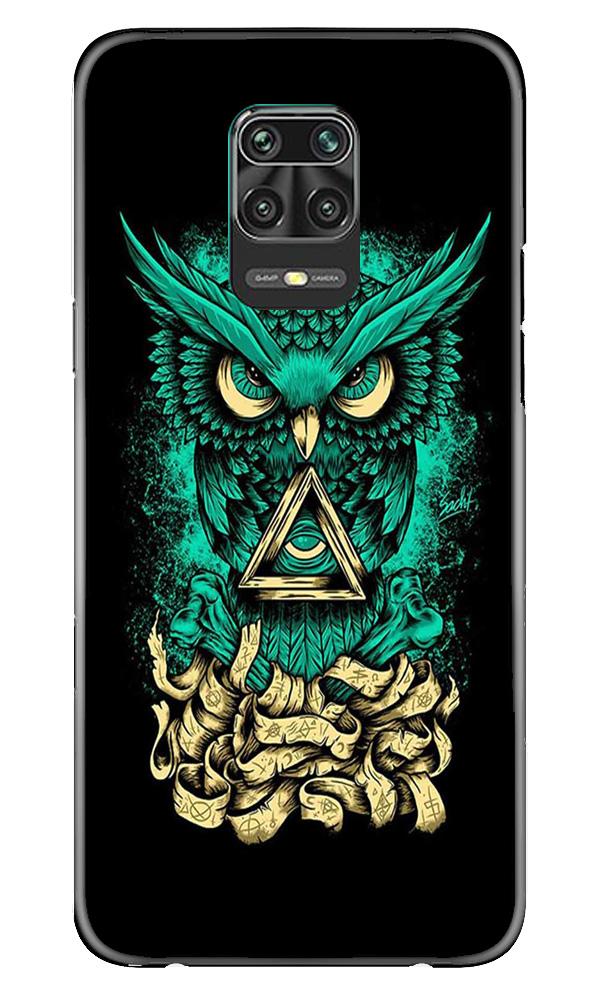 Owl Mobile Back Case for Xiaomi Redmi Note 9 Pro Max (Design - 358)