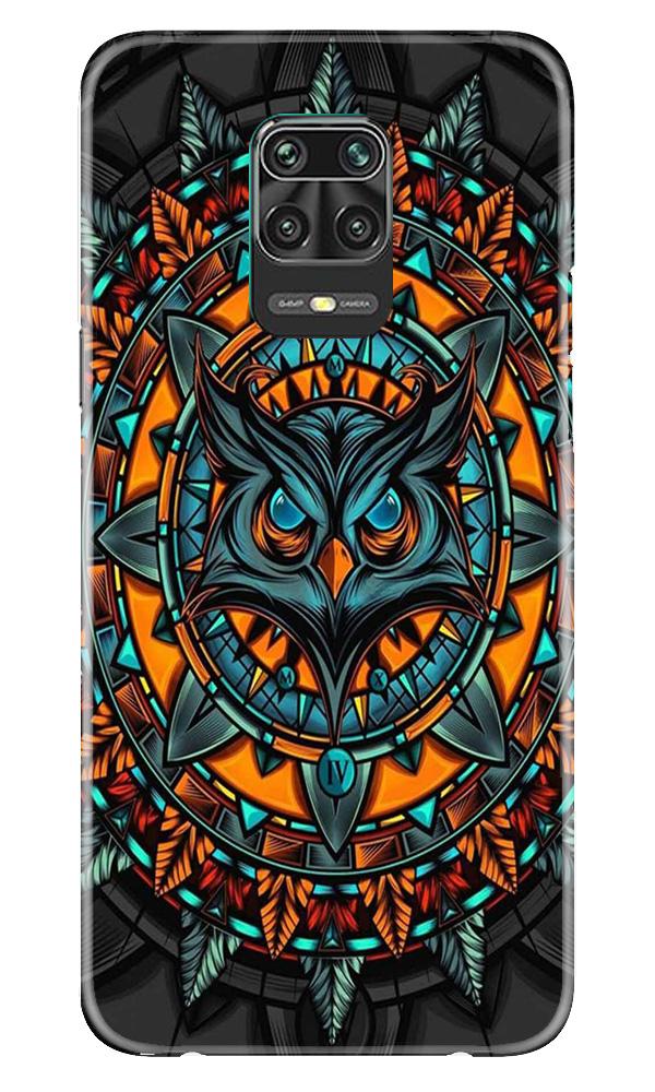 Owl Mobile Back Case for Xiaomi Redmi Note 9 Pro  (Design - 360)