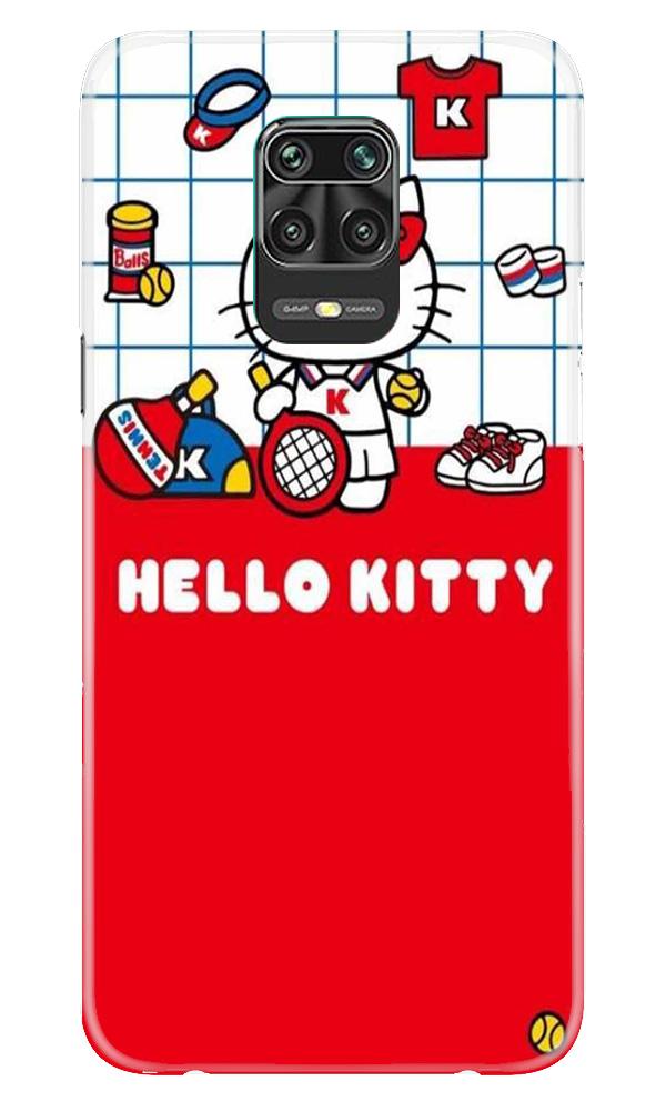 Hello Kitty Mobile Back Case for Xiaomi Redmi Note 9 Pro Max (Design - 363)