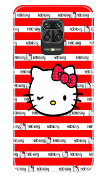 Hello Kitty Mobile Back Case for Xiaomi Redmi Note 9 Pro  (Design - 364)