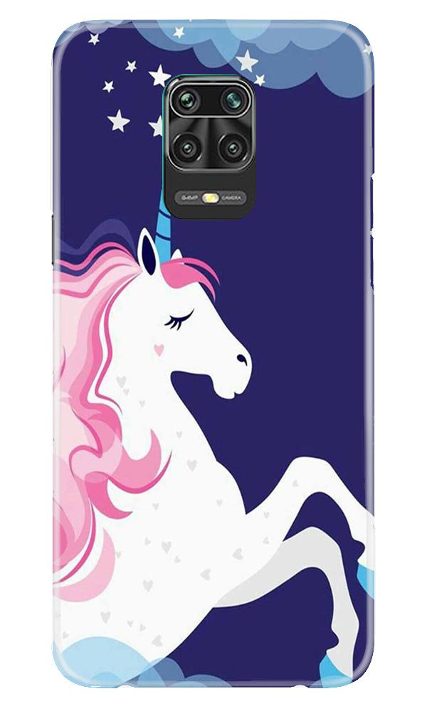 Unicorn Mobile Back Case for Xiaomi Redmi Note 9 Pro Max (Design - 365)