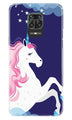 Unicorn Mobile Back Case for Xiaomi Redmi Note 9 Pro Max (Design - 365)