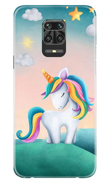 Unicorn Mobile Back Case for Xiaomi Redmi Note 9 Pro  (Design - 366)