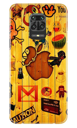 Wooden Texture Mobile Back Case for Xiaomi Redmi Note 9 Pro(Design - 367)