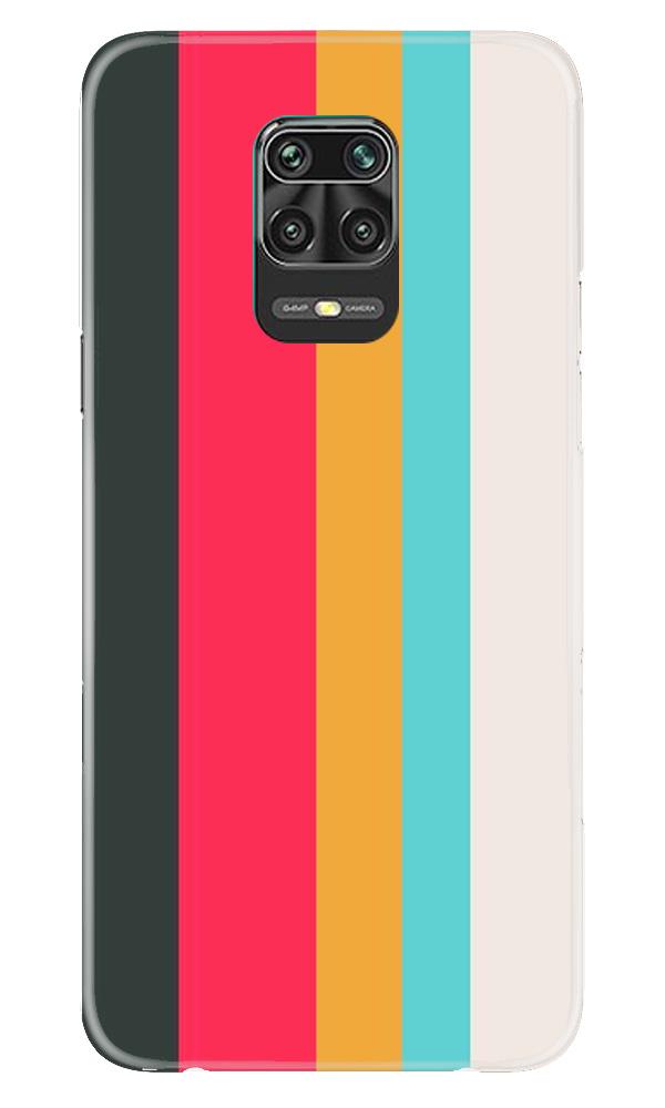 Color Pattern Mobile Back Case for Xiaomi Redmi Note 9 Pro  (Design - 369)