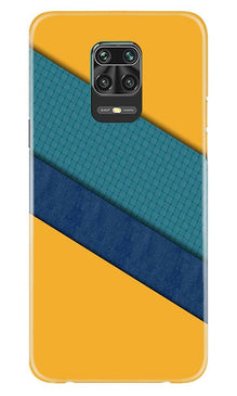 Diagonal Pattern Mobile Back Case for Xiaomi Redmi Note 9 Pro Max (Design - 370)