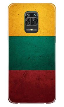 Color Pattern Mobile Back Case for Xiaomi Redmi Note 9 Pro  (Design - 374)