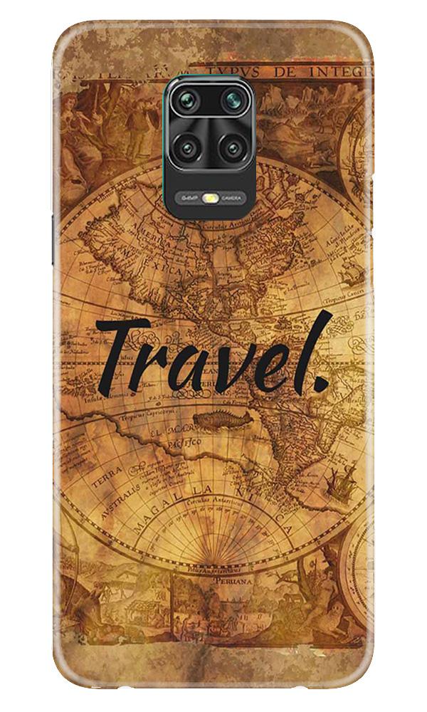 Travel Mobile Back Case for Xiaomi Redmi Note 9 Pro Max (Design - 375)