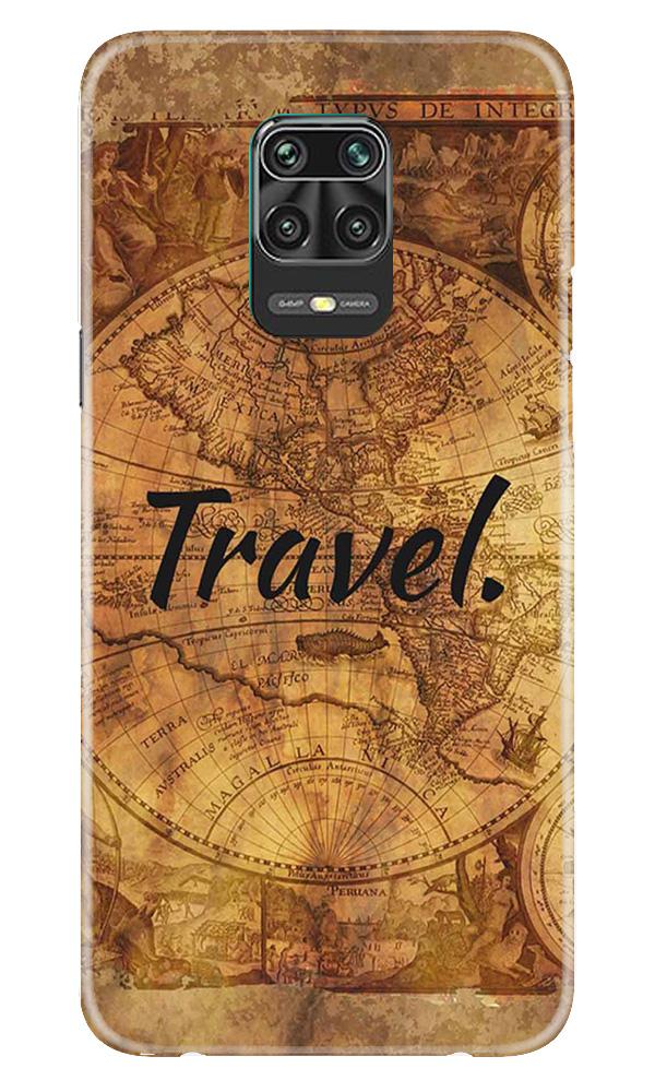 Travel Mobile Back Case for Xiaomi Redmi Note 9 Pro  (Design - 375)