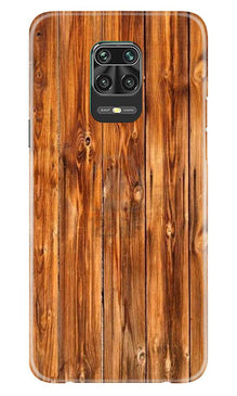 Wooden Texture Mobile Back Case for Xiaomi Redmi Note 9 Pro Max (Design - 376)